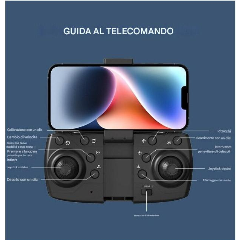 GST08 Drone GPS con fotocamera 4K