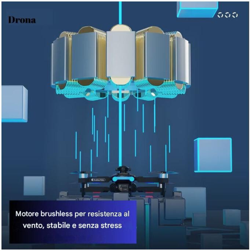 GST08 Drone GPS con fotocamera 4K