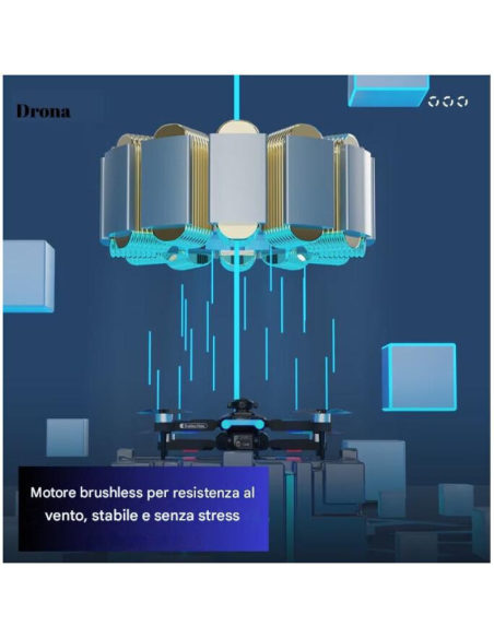 GST08 Drone GPS con fotocamera 4K