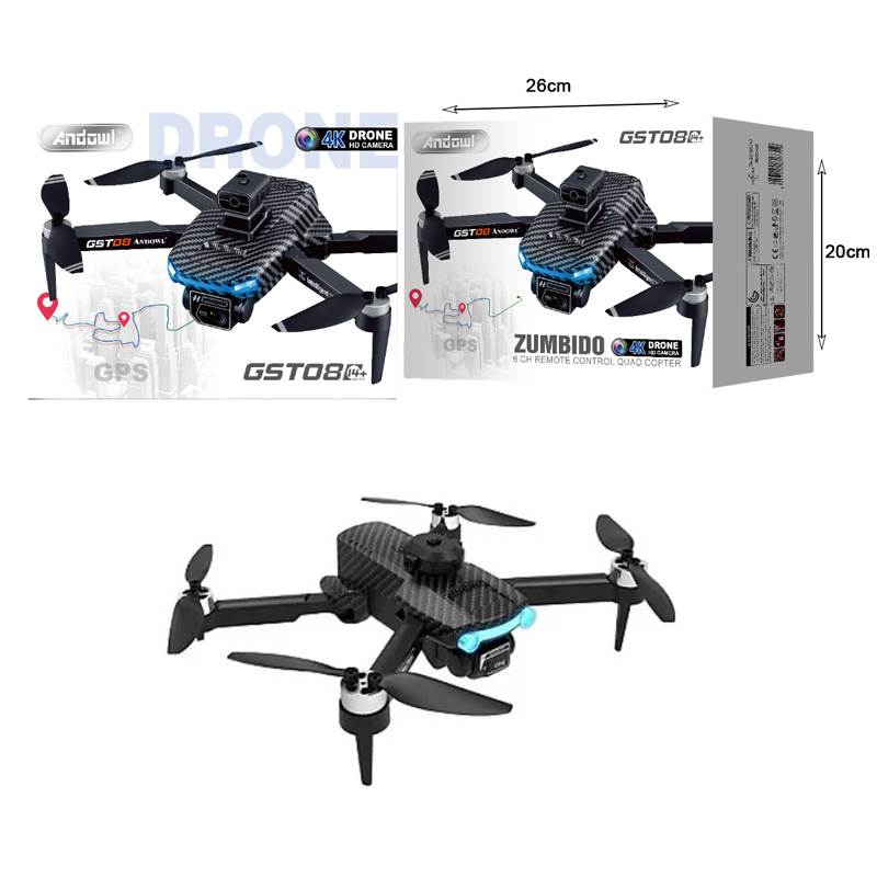 GST08 Drone GPS con fotocamera 4K
