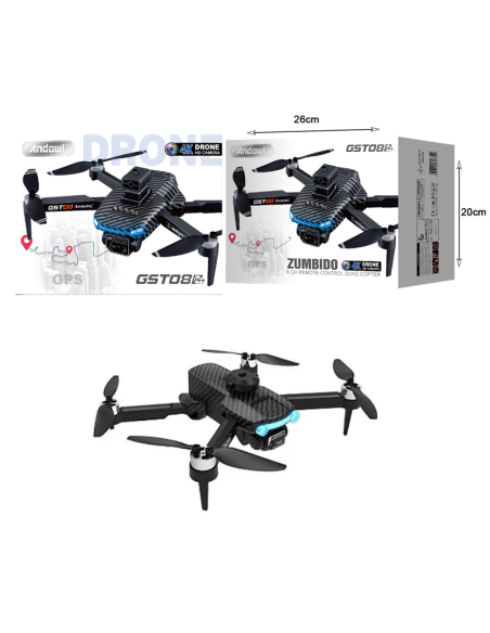 GST08 Drone GPS con fotocamera 4K