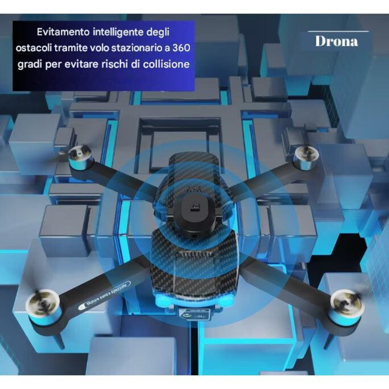 GST08 Drone GPS con fotocamera 4K