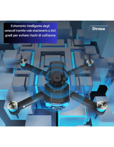 GST08 Drone GPS con fotocamera 4K