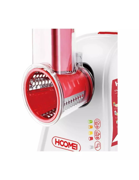 Grattuggia Elettrica Multifunzione Affetta Verdure Taglia Verdure Acciaio HM-6135