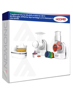 Tagliaverdure Multifunzione 3in1 Grattugia Affetta...