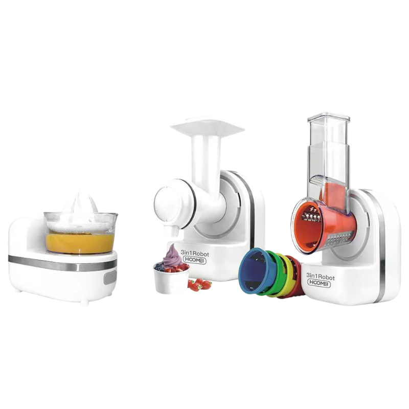 Tagliaverdure Multifunzione 3in1 Grattugia...