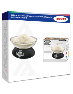 Bilancia da Cucina elettronica, display LCD, HM-1360B