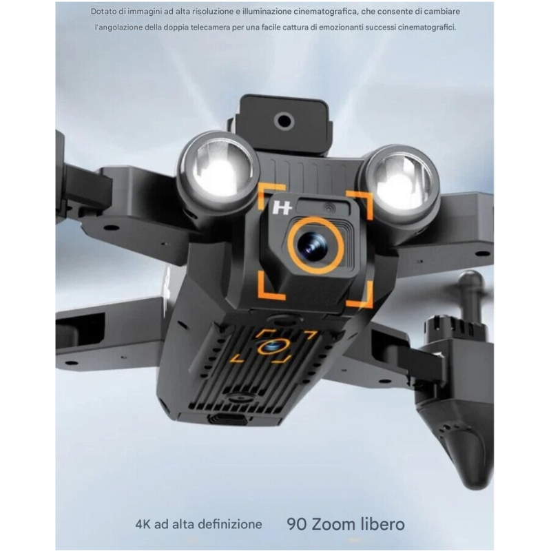 Drone con Fotocamera 4K HD 360° – Modello F80...
