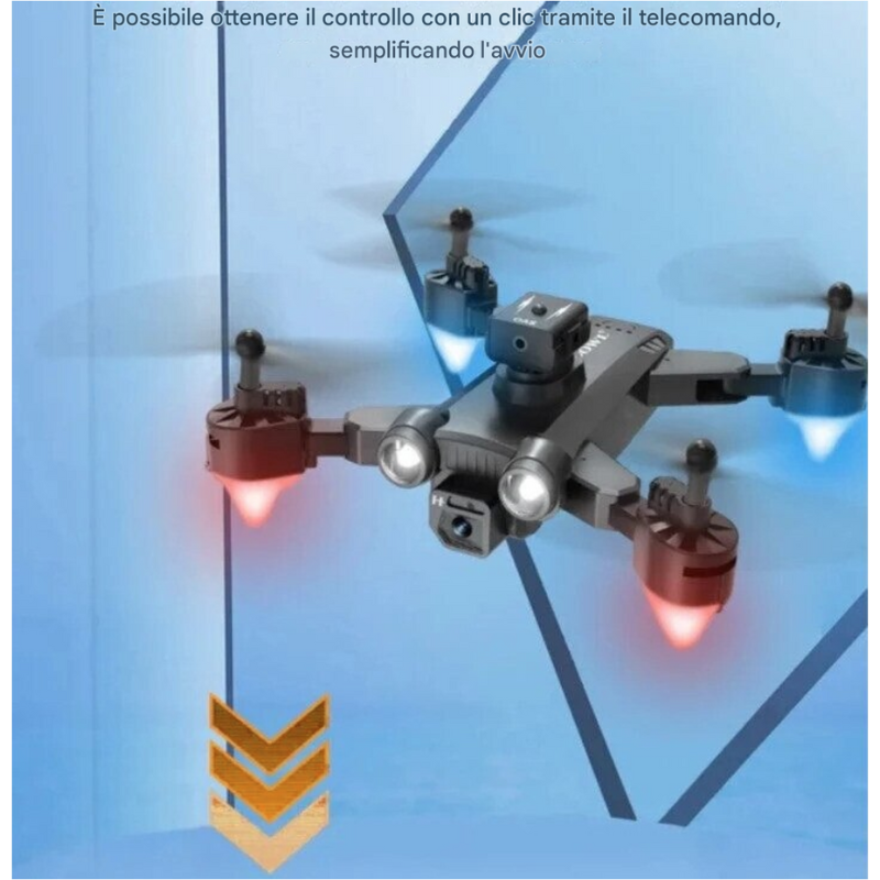 Drone con Fotocamera 4K HD 360° – Modello F80...