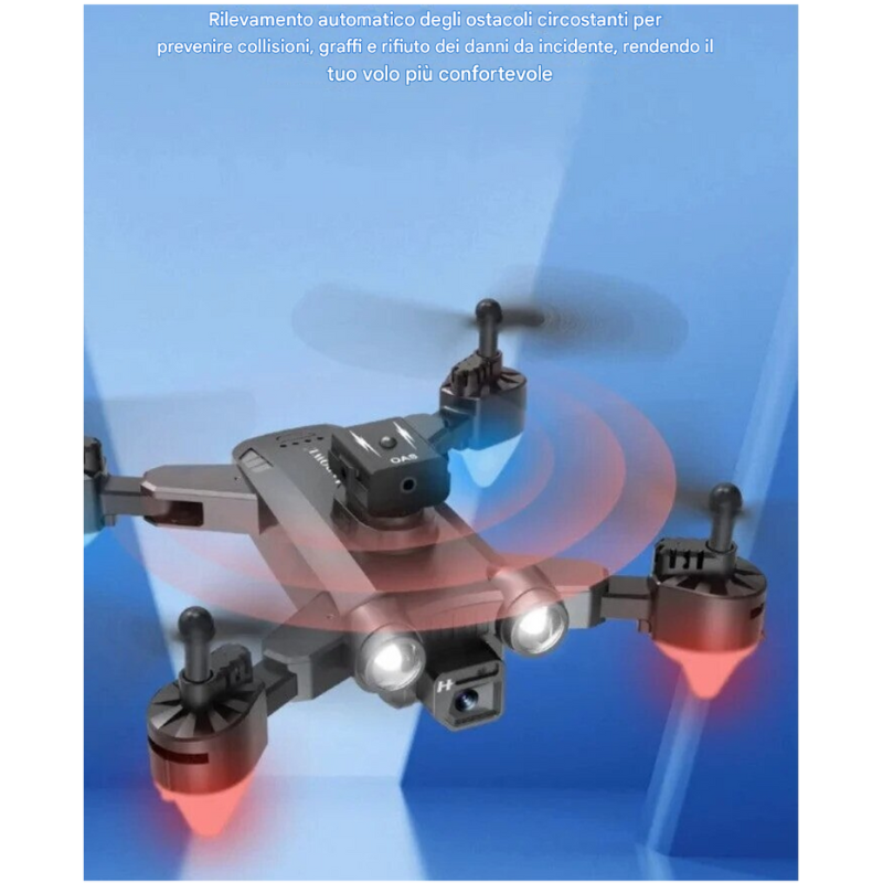 Drone con Fotocamera 4K HD 360° – Modello F80...