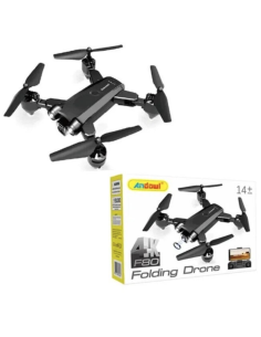 Drone con Fotocamera 4K HD 360° – Modello F80 Nero,... 2