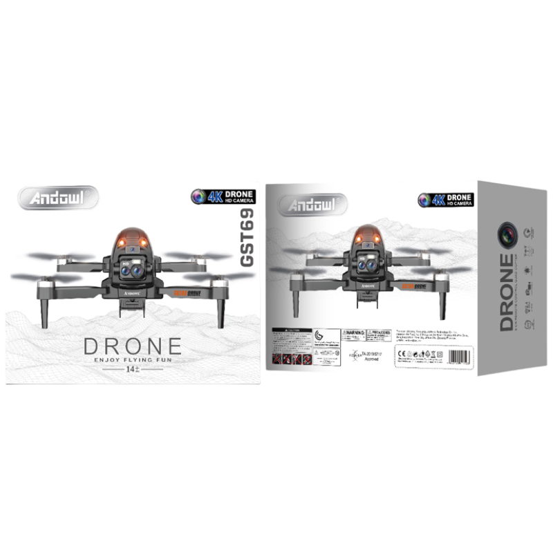 Andowl GST69 Drone con Fotocamera 4K,...