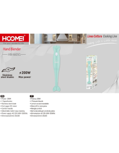 Mixer Multifunzione 200W HM-6605G 2