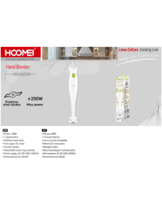 Mixer Multifunzione 200W HM-6605W 2