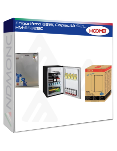 Frigorifero 65W, Capacità 92L, HM-6592BC