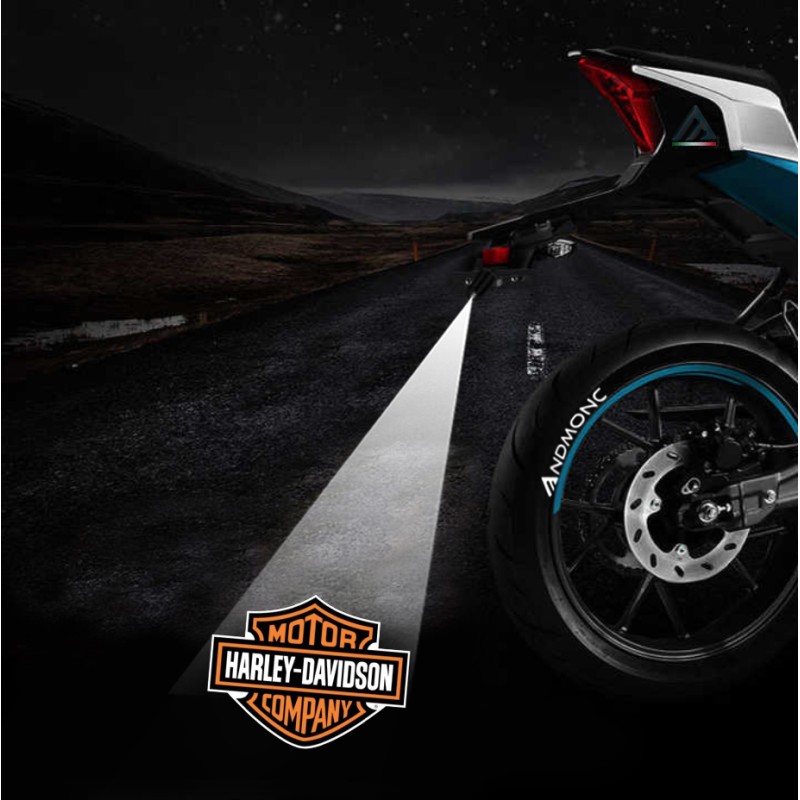 1x Proiettore moto Harley Davidson
