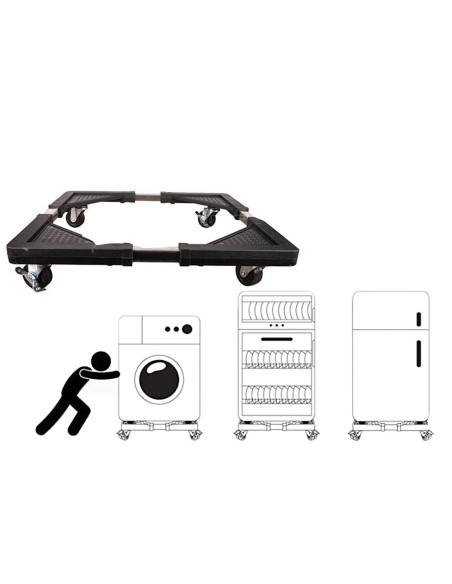 Base con ruote per lavatrice, frigorifero spostamento