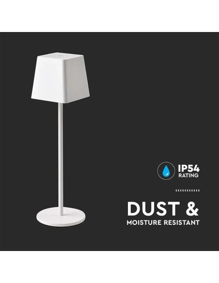 Lampada da tavolo LED ricariabile touch wireless