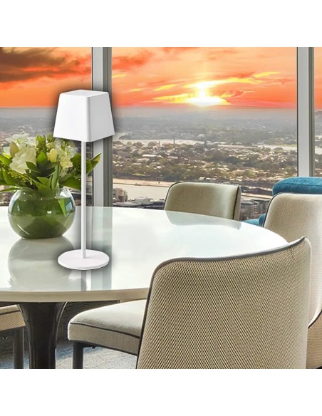 Lampada da tavolo LED ricariabile touch wireless