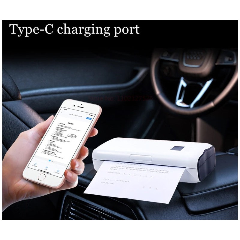 Stampante wireless Bluetooth A4