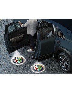 Luci sottoporta Alfa Romeo logo vecchio 2