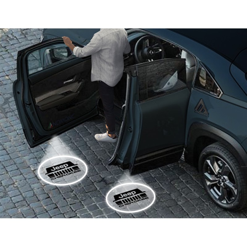 Luci sottoporta Jeep Cherokee kit Carbonio