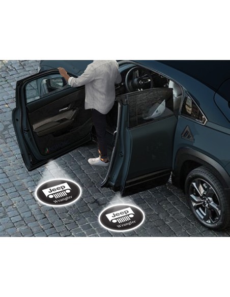 Luci sottoporta Jeep Wrangler kit Carbonio