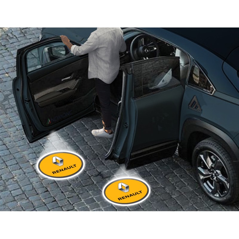 Luci sottoporta Renault kit Carbonio