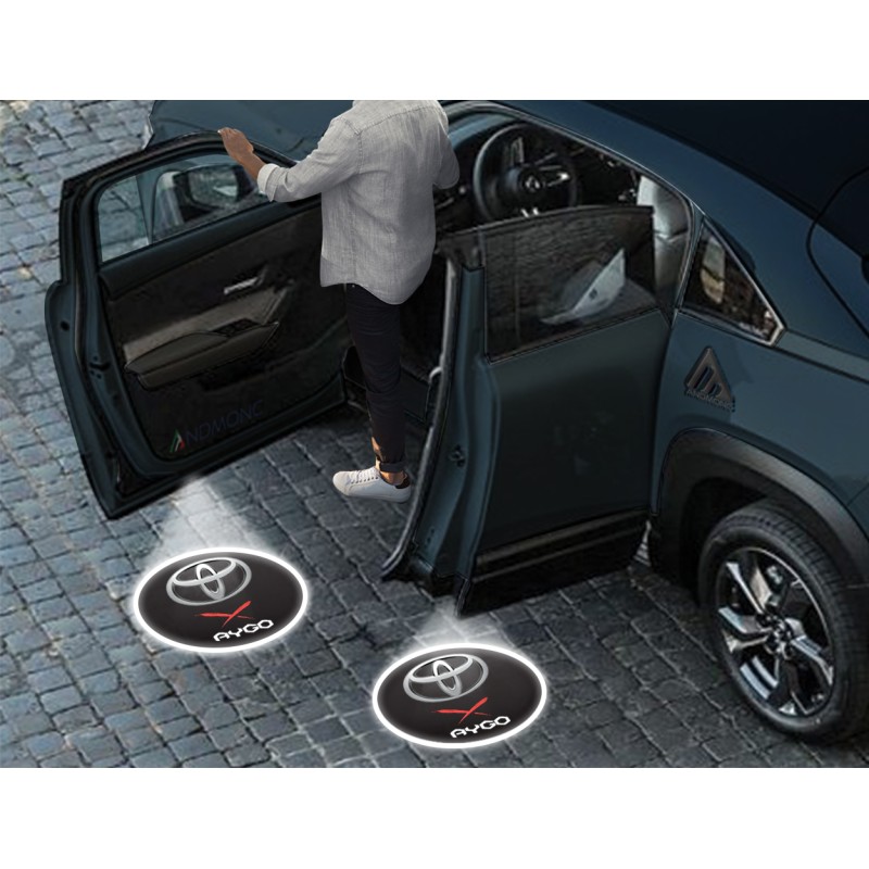 Luci sottoporta Toyota Aygo kit Carbonio