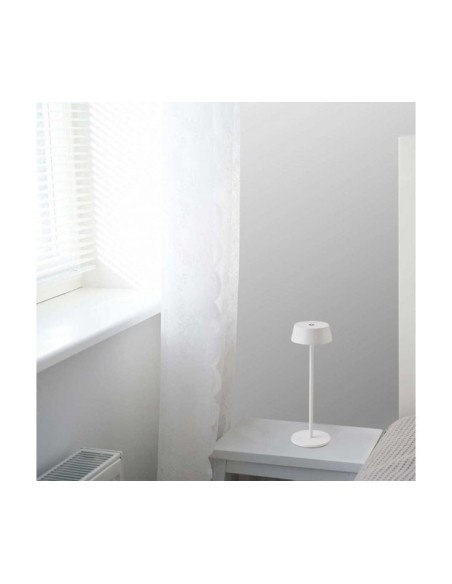 Lampada LED da tavolo bianco nero touch wireless