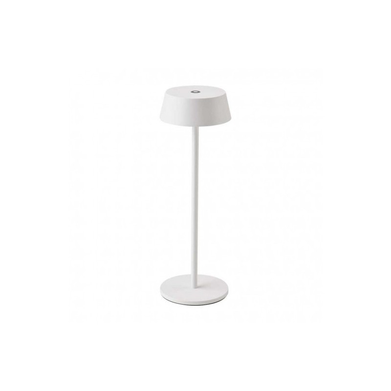 Lampada LED da tavolo bianco nero touch wireless