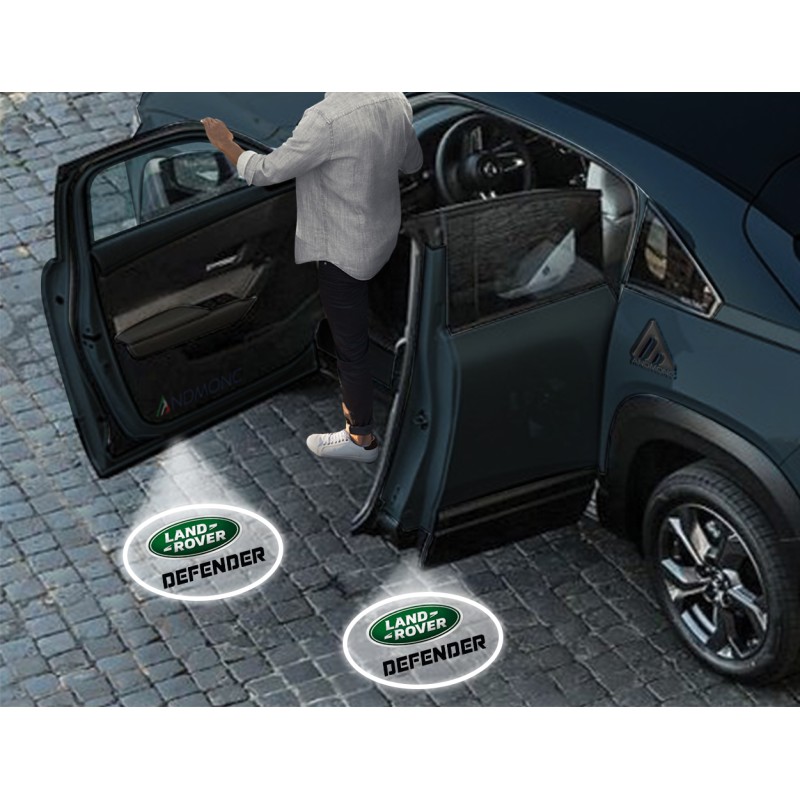 Luci sottoporta Land Rover Defender kit Carbonio