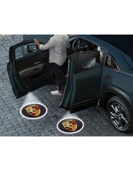 Luci sottoporta Porsche kit Carbonio