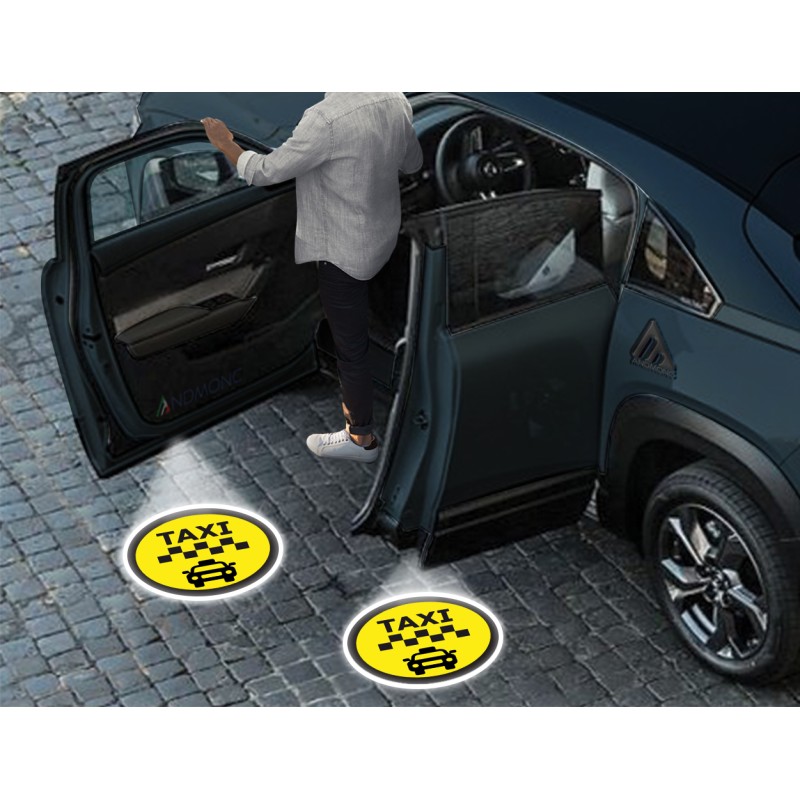Luci sottoporta Taxi kit Carbonio
