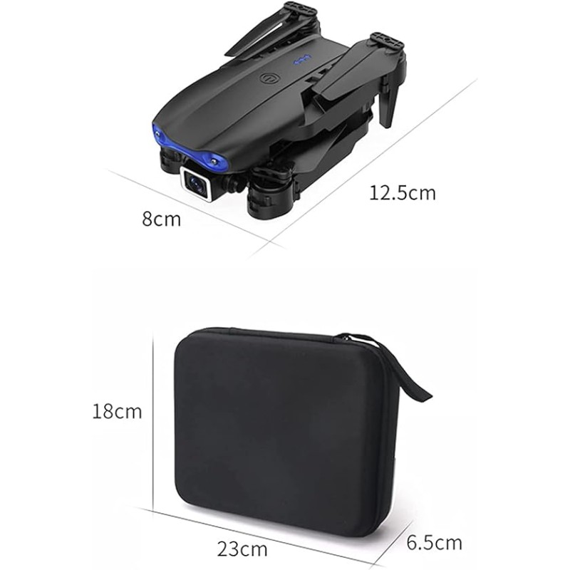 Drone portatile 4k doppia fotocamera