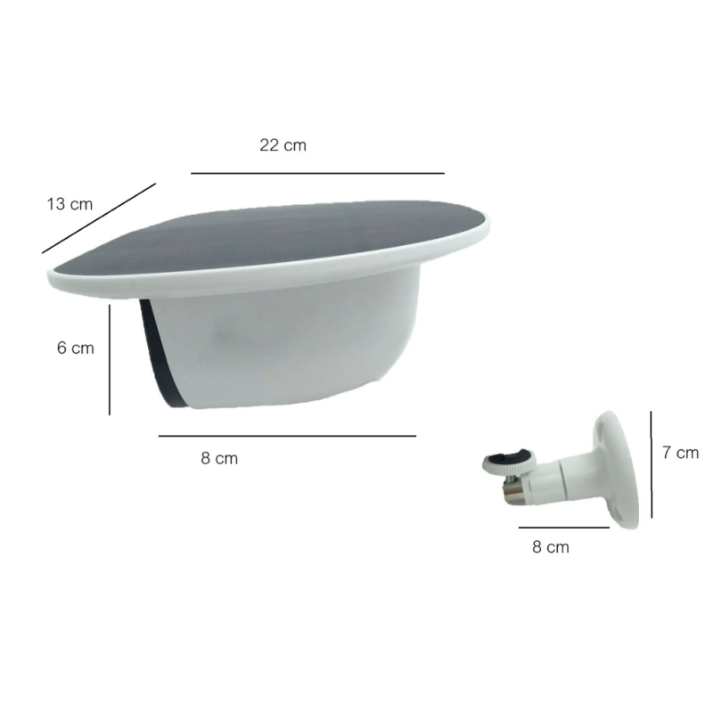 Telecamera Di Sorveglianza Ip Wireless solare