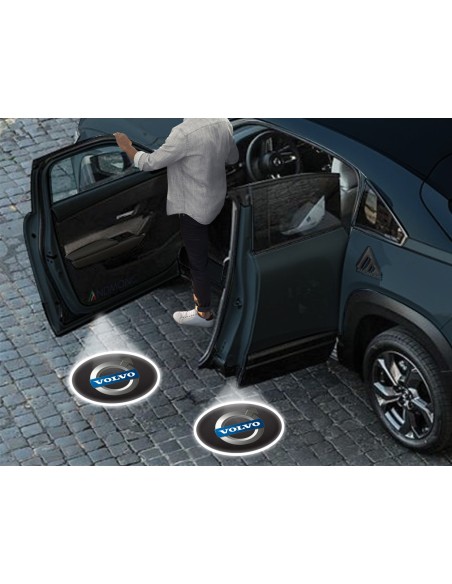 Luci sottoporta Volvo kit Carbonio