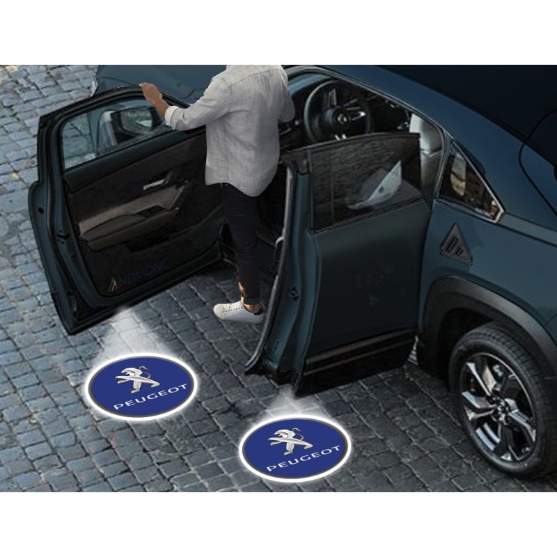 Luci sottoporta Peugeot kit Carbonio
