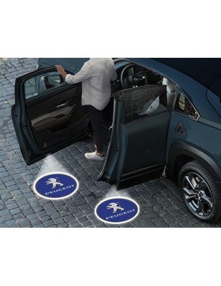 Luci sottoporta Peugeot kit Carbonio