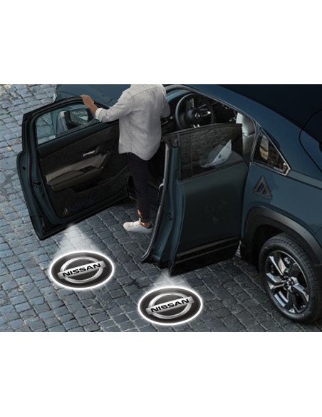 Luci sottoporta Nissan kit Carbonio