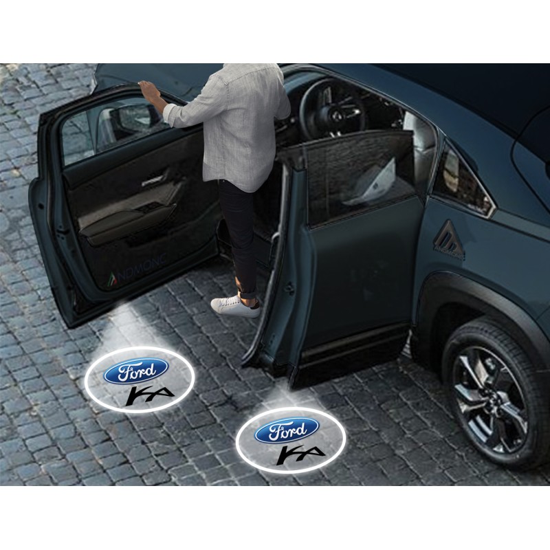 Luci sottoporta Ford Ka kit Carbonio