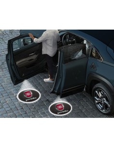 Luci sottoporta Fiat Panda kit Carbonio 2