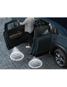 Luci sottoporta Hyundai Kona kit Carbonio 2