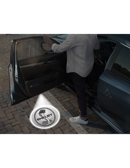 Luci sottoporta Mustang Shelby Carbonio