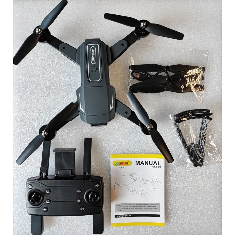 Drone pieghevole con fotocamera HD