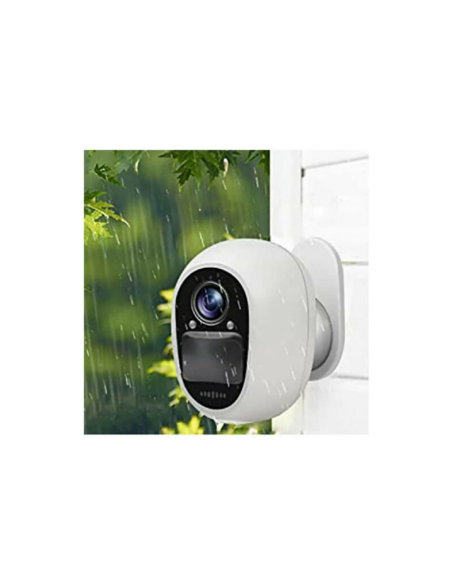 Telecamera Sorveglianza Ip Wifi Impermeabile Visione Notturna Hd 4k