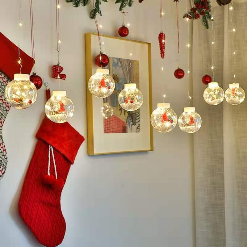 Luci Natalizie A LED Per Tende 3M