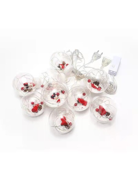 Luci Natalizie A LED Per Tende 3M