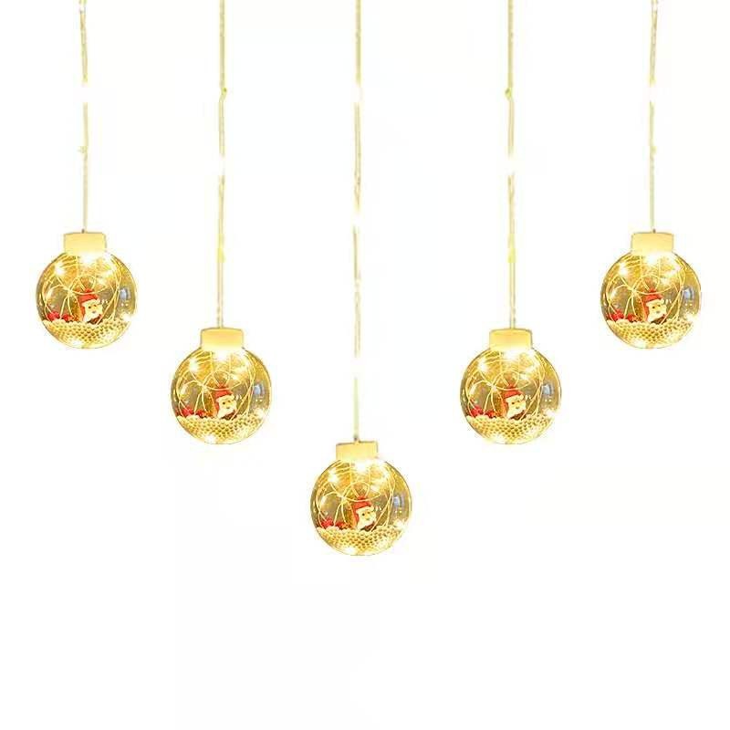 Luci Natalizie A LED Per Tende 3M