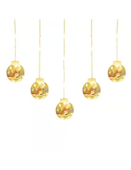 Luci Natalizie A LED Per Tende 3M